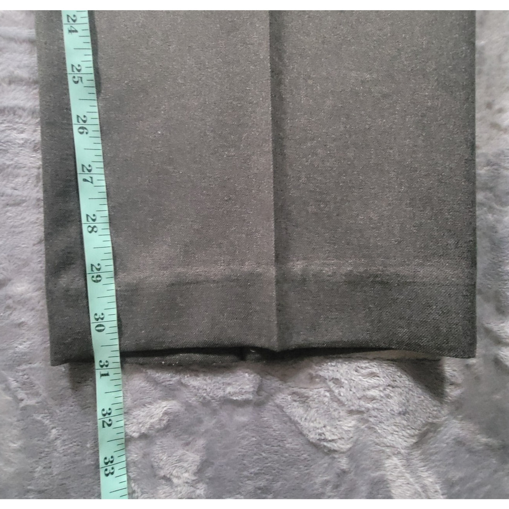 Peter Millar Mens 38x32 Wicking Dress Pants Polyester Gray Flat Front - Picture 7 of 13